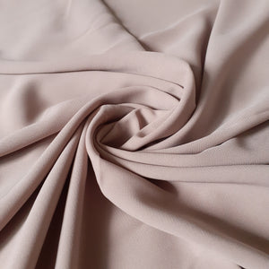 Hijab "Soie de Médine" beige cendré