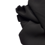 Hijab mousseline crêpe noir