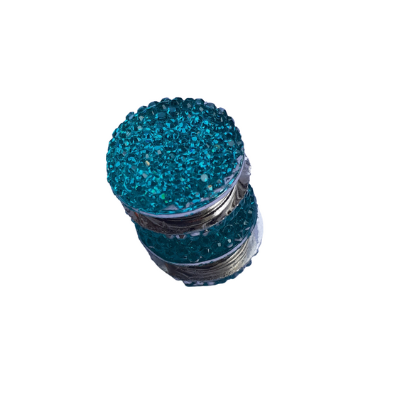 2 Magnets de sûreté turquoise