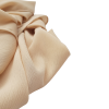 Hijab mousseline plissé crème