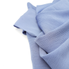 Hijab mousseline plissé bleu bébé