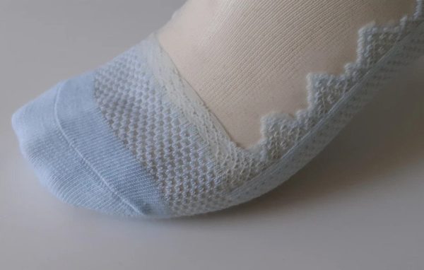 Chaussettes fantaisie transparentes
